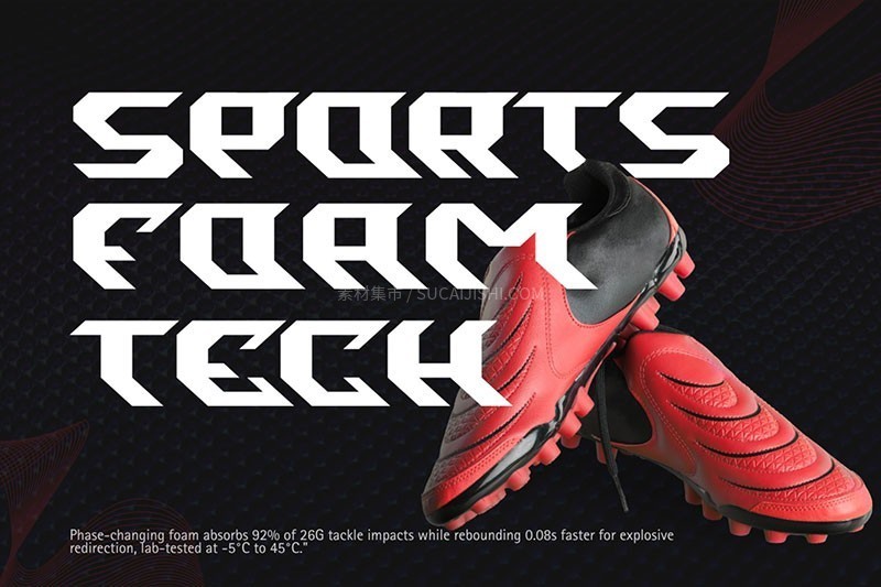 10款超级有设计感的英文运动字体